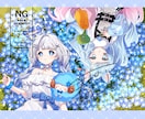 立ち絵や一枚絵、表紙や挿絵など丁寧に描きます 可愛いからかっこいいまで幅広く！ご要望お聞かせください！ イメージ3