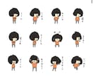低価格で手作りLINEスタンプ作成します 世界にひとつだけのスタンプを、ゆるいタッチで描き上げます。 イメージ5