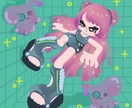 ポップでかわいいアイコン作成いたします 人物または動物のイラストです。 イメージ3