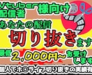 配信の見どころ、切り抜きます Vtuber様・配信者様向け　短い動画で見所を宣伝しましょう イメージ1
