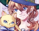 アイコンサイズイラスト（バストアップ）制作します SNSや配信活動のお役に立てれば光栄です！ イメージ2