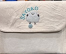 希望のロゴ、または希望の動物などを手刺繍します 会社のロゴや希望の動物、マークなどを手刺繍します！ イメージ1