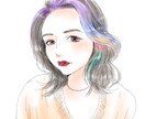 優しいタッチの似顔絵イラスト描きます snsアイコン、プロフィール、プレゼントにどうぞ♡ イメージ6