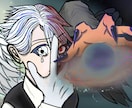 ファンタジー、エフェクト多めのイラストできます 迫力あり男女どちらもイラストが得意です！商用利用OK イメージ3