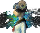 クオリティの高いイラスト制作します アート性やメッセージ性のあるイラストを製作します。 イメージ1
