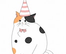あなたの猫ちゃんを可愛くキャラクター化します 手書き風のタッチで、パッと目を引くイラスト！ イメージ6