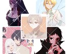 アイコンなどのイラストを作成致します アイコン・ヘッダー用、観賞用、夢絵など御気軽に！ イメージ3