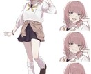 商用OK/ SNSで使用可能なイラスト制作致します キャラクターの性格をしっかり描き表します！ イメージ2