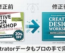 AIデータ修正・Illustrator仕上げます AI生成画像の「惜しい」をプロが完璧に仕上げ イメージ3