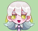 可愛い子からカッコ可愛い子まで描きます SNS等で使えるアイコンを制作します！ イメージ2