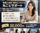 外国人対応・海外展開を月額でサポートします 言語・文化・ビジネスの“ズレ”をすべて埋めます。 イメージ1