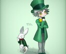 商用利用可◎可愛いお人形さん風のイラスト描きます 一枚絵、アイコン、様々な用途に！ イメージ2