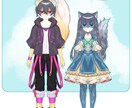 Facerig用イラスト制作します 獣人からケモ耳っこまであなたの好きな姿に！ イメージ2