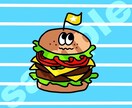 可愛いポップなイラストを制作します ポップなイラストであなたのアイコンをカラフルに！ イメージ1