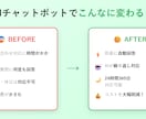 AIチャットボットをWebサイトに実装します 顧客対応自動化。人間の品質管理で高品質チャットBOTを実装。 イメージ6