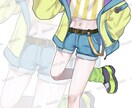 商用利用◎鮮やかできらめくイラスト全般を描きます アイコン、グッズやサムネイルなど配信者様やVtuber様に イメージ3