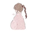 あなただけの可愛いオリジナルイラストを描きます 壁紙やSNSアイコンに最適！自分用はもちろんプレゼントにも♪ イメージ5