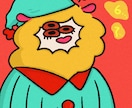 5月末まで特別価格！クセになるポップな動物描きます SNS・挿絵・グッズなど、クセになるイラストをお探しの方へ イメージ3