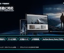 撮影なしでAI広告・PR動画を制作します 素材が少なくても企画から生成・編集まで一貫対応 イメージ4