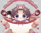 超個性的！あなただけのアイコンリングお作りします モチーフでこれでもか！と囲んじゃいます！ イメージ4