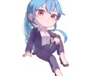 SDキャライラスト制作承ります 透明感あふれるかわいいSDキャラを描きます！ イメージ4