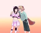 サイズフリーイラスト描きます 特別上手いわけじゃないけど、描くのが好きなんです！ イメージ1