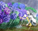 雰囲気重視のイラスト制作します 抜け感のある背景と柔らかな線画で生き生きとしたイラスト制作✐ イメージ2