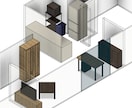 部屋のレイアウトを3Dで作成します 模様替えや引越しの際の家具のレイアウトでもう悩まない‼ イメージ1
