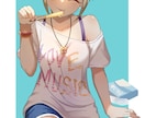 あなたの可愛いSNSアイコン描きます クールな女の子/お姉さんが得意です！ イメージ4