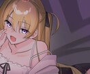 ASMRやツイキャス向けイラスト描きます 目を引くサムネイルになるようなイラストを制作します イメージ1