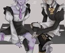 アイコンやヘッダーなどのイラスト描きます 厚塗りテイストの男子を描くのが得意です! イメージ4