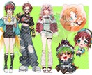 可愛いイラスト制作いたします ★アイコン、ヘッダーなど★気軽にご相談下さい★ イメージ4