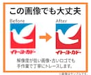 粗い画像やイラスト、ロゴをAiデータ化します ぼやけた写真、画像、イラストをAiデータで使いやすく イメージ2