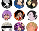 オリジナルキャラクターの立ち絵制作いたします ゲーム・実況・TRPG・アイコンなどに！ イメージ4