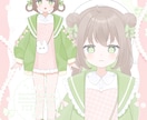 vtuber向けパーツ分けイラスト作成します 商用料金込み◎提携モデラー様ご紹介可能です イメージ7
