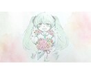 歌ってみた投稿イラスト描きます 個性溢れる想いに寄り添います。 イメージ1