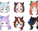 シンプルに可愛らしく描きます シンプルで可愛いイラスト全力でお描きします！ イメージ1