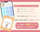 SNS運用に◎ミニキャラアイコン＋表情5点描きます 商用◎可愛さ×実用性の最強セットでSNSデビュー応援します♪ イメージ2