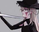 貴方の世界観を大切に絵を描きます 憂いや儚さ、複雑で美しい情感をお求めの方に。 イメージ7