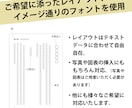 InDesignで本文組版　入稿データ作成します テキスト主体の記念誌や同人誌の組版制作のお手伝いをいたします イメージ3