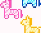 かわいい動物のドット絵つくります SNSアイコンなどキュートに彩ります イメージ1