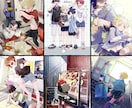 企業実績有‼️可愛い立ち絵一枚絵キャラデザできます 少年少女の絵はお任せください！！ イメージ4