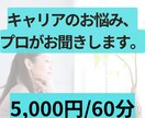 資格保有者がキャリアのお悩みお聞きします 現役キャリアコンサルタント（職業訓練校からの委託実績あり） イメージ1