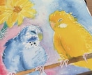 大切なペットをやさしい手描きイラストにします いつもの可愛い姿を、手描きの一枚に残しませんか？ イメージ2
