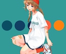 MVイラストや表紙に!素敵な一枚絵作成いたします 目を惹かれる個性的な一枚絵の作成 イメージ4