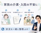 家族の介護や実習前の気持ちを、対話で整理します 家族も学生も、話して不安を整理します イメージ5