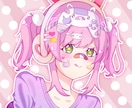 可愛いさ100%のアニメアイコンをお描きします 男の子、ミニキャラも！VTuberさん○　オーダーメイド○ イメージ2