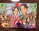 スマイル^o^しーずー似顔絵師してます 笑顔でほっこりした気持ちになるイラスト描いてます イメージ4