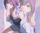 創作・配信活動向けイラスト制作します 空気感や感情表現を大切にしています イメージ10
