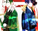 厚塗りで差がつく一枚絵を制作いたします 他の人とは違ったアナログ風のイラストをご提供！ イメージ9